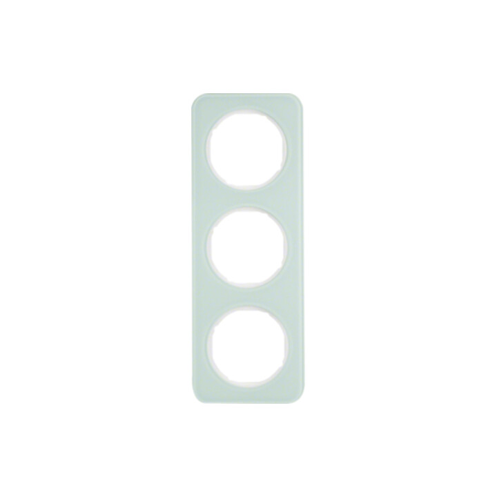 Berker Rahmen Glas/pows 3fach 10132109