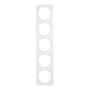 Berker Rahmen pows/gl 5fach 10152189-1