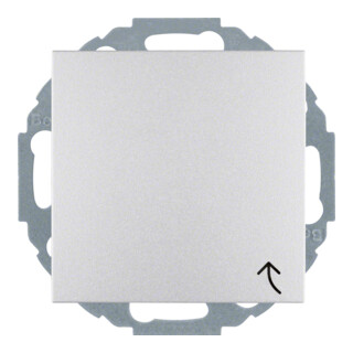 Berker Schuko-Steckd.alu/matt mit Klappdeckel 47441404