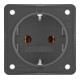 Berker Schuko-Steckd.anth m.Steckklemmen 947782505