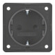 Berker Schuko-Steckd.anth m.Steckklemmen 947792505