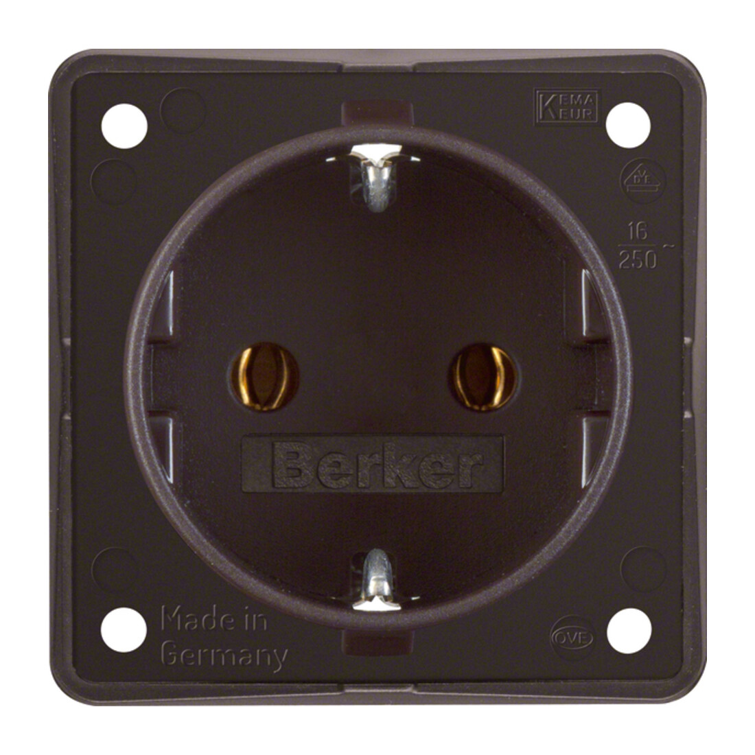 Berker Schuko-Steckd.br m.Steckklemmen 947782501