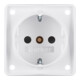 Berker Schuko-Steckd.pws m.Schraubklemmen 941952502