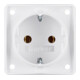 Berker Schuko-Steckd.pws m.Steckklemmen 947782502