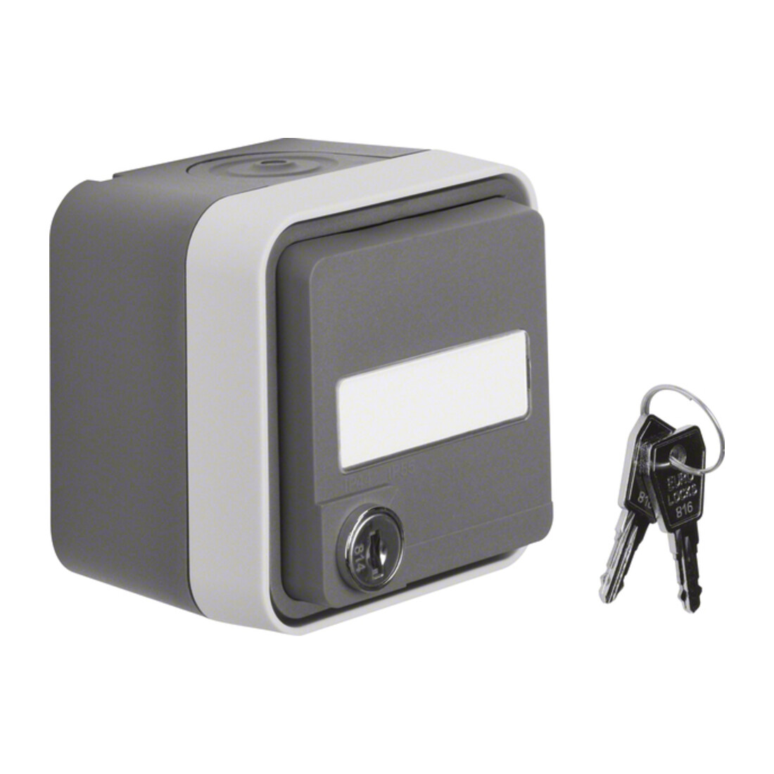 Berker SCHUKO-Steckdose lichtgrau 47393505