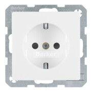 Berker SCHUKO-Steckdose polarweiss samt 47236089-1