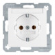 Berker Schuko-Steckdose pws + Beschriftungsfeld 47501909