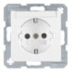 Berker SCHUKO-Steckdose pws/gl m.Beschriftungsfeld 47498989