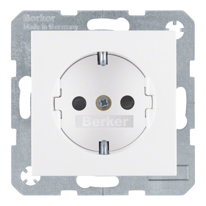Berker Schuko-Steckdose pws matt 41231909