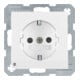 Berker SCHUKO-Steckdose pws/matt LED-Orientierungsl. 41091909