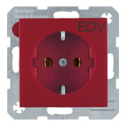 Berker Schuko-Steckdose rt Aufdruck EDV 47431922-1