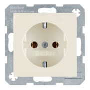 Berker SCHUKO-Steckdose ws/gl 47438982-1
