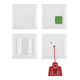 Berker Set d’appel d’urgence complet pws/gl S.1/I.3/I.7 verre 52008989