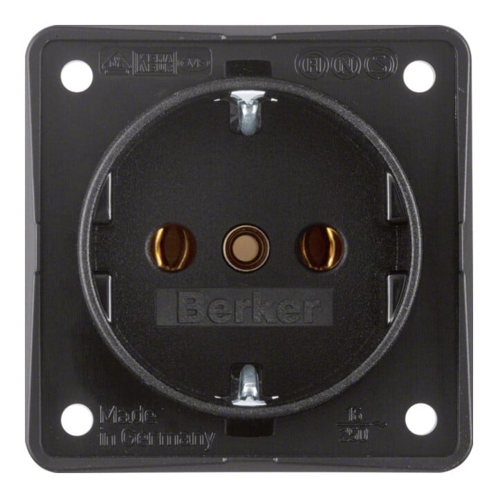 Berker Steckdose sw MOBIL R 9418505