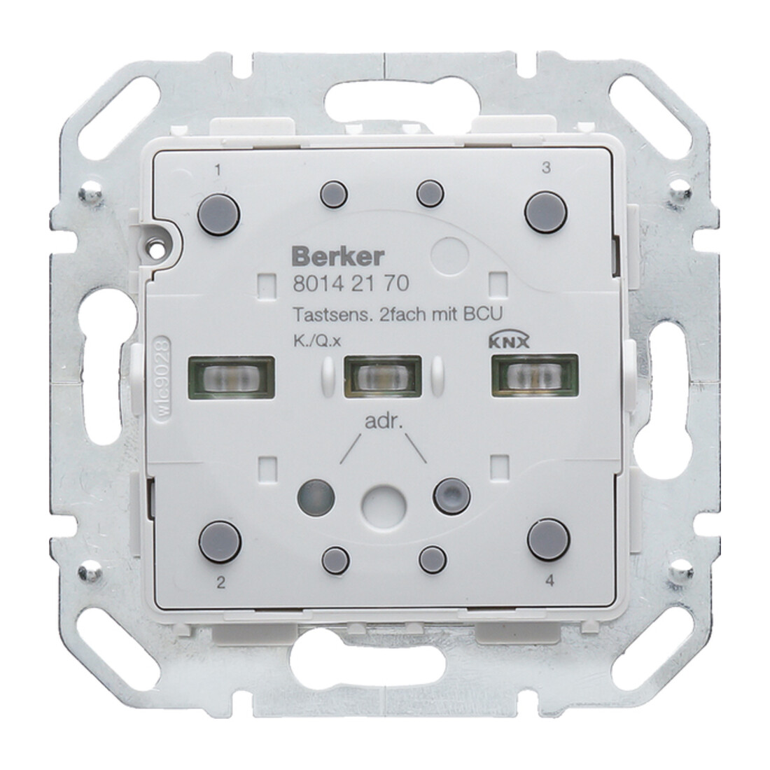Berker Tastsensor-Modul 2f. m.BCU KNX 80142170