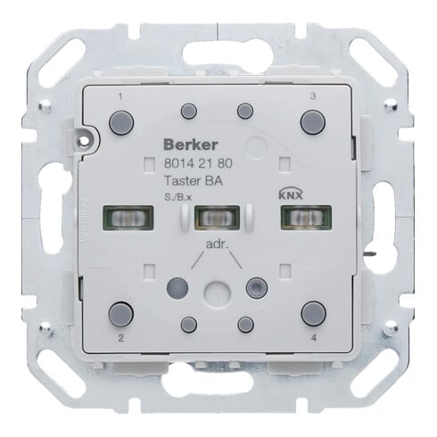 Berker Tastsensor-Modul 2f. m.BCU KNX 80142180