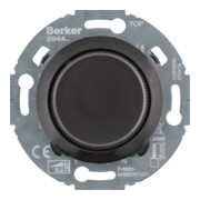 Berker Uni-Variateur rotatif Z.-st.(LED) 1930/Gl., noir 294411-1