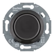 Berker Uni-Variateur rotatif Z.-st.(LED) 1930/Gl., noir 294411-3