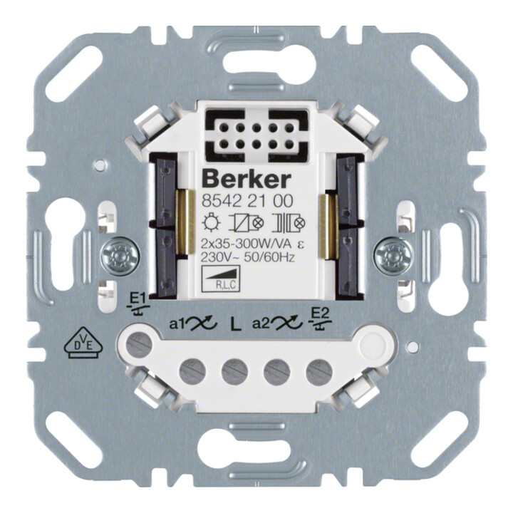 Berker Universal Tastdimmer 2fach Hauselektronik 85422100