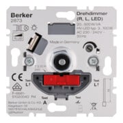 Berker Variateur rotatif 20-500W/VA 2873-3