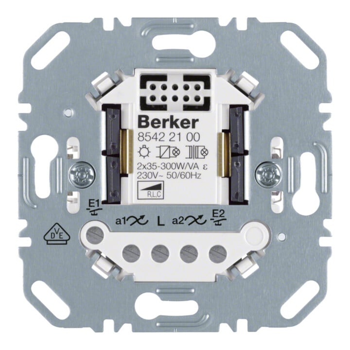 Berker Variateur universel tactile double électronique domestique 85422100