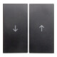 Berker Wippe anth matt Symbol Pfeil 16251606