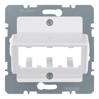Berker Zentralplatte pws f.3 MINI-COM Module 142709
