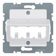 Berker Zentralplatte pws f.3 MINI-COM Module 142709-1