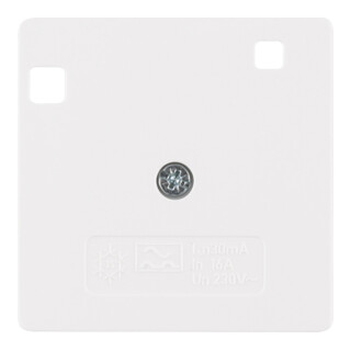 Berker Zentralstück pws/gl f.FI-Schutzschalter 149609