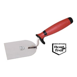 Berner Putzkelle rostfrei, mit 2K-Griff universal, Breite100mm
