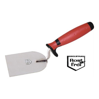 Berner Putzkelle rostfrei, mit 2K-Griff universal, Breite60mm