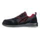 Berufsschuh CLIFTON ST LOW Gr.43 schwarz/rot hydrophobiertes Leder