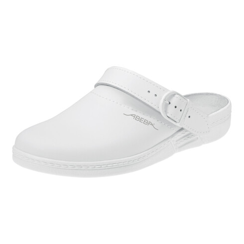 Abeba Pantolette OB Clog, EN20347 weiß
