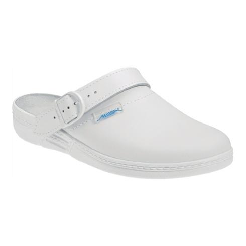Abeba Pantolette OB Clog, EN20347 weiß