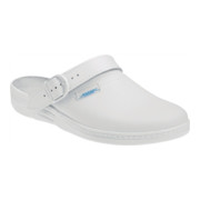 Abeba Pantolette OB Clog, EN20347 weiß