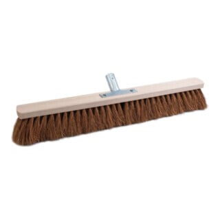 Besen Kokos L.600mm avec support manche métal bois plat