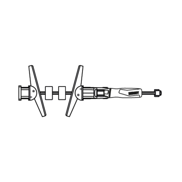 Bessey Adapter Korpuszwinge KR-AS, schwenkbar