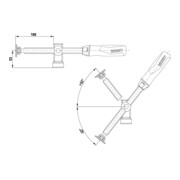 Bessey Adapter variabel TW28AV-4