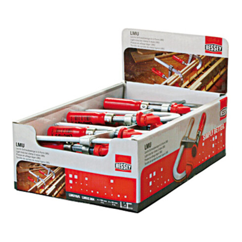 Bessey collier de serrage à vis en U léger en forme de U 50 mm saillie de 50 mm