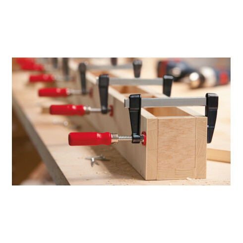 Bessey Druckguss-Schraubzwinge LM 200/100