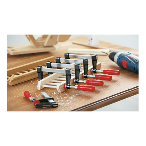 Bessey Druckguss-Schraubzwinge LM 200/100