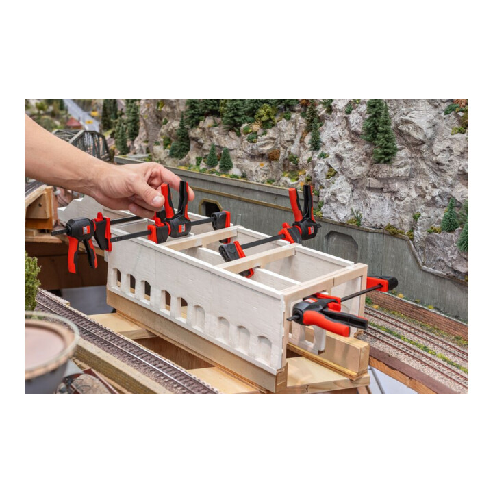 Bessey Einhandzwinge EZ360 drehbarer Griff
