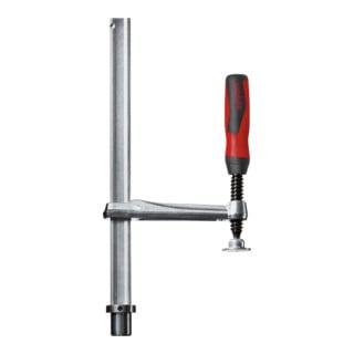 Bessey Elemento di serraggio con sporgenza fissa TW28 300/120, impugnatura in plastica bicomponente