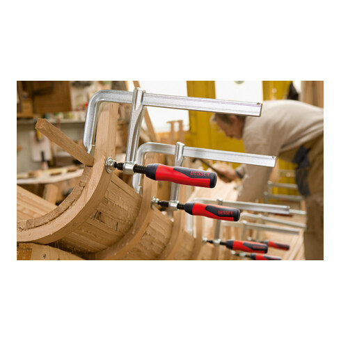 Bessey Ganzstahl-Schraubzwinge GZ-2K 1000/120 Breite 24,5 mm