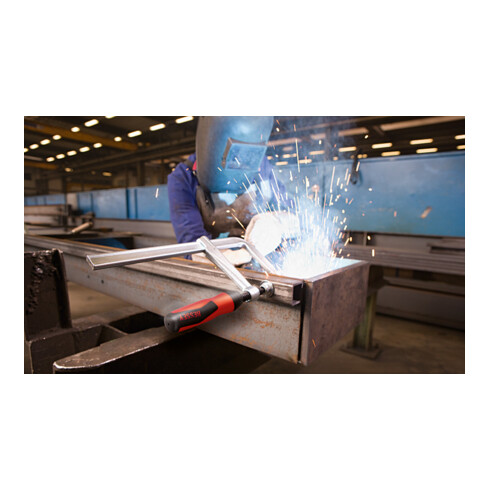 Bessey Ganzstahl-Schraubzwinge GZ-2K 1000/120 Breite 28 mm