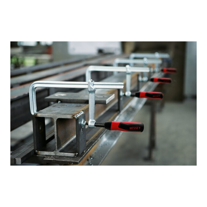 Bessey Ganzstahl-Schraubzwinge GZ-2K 600/120 Breite 28 mm