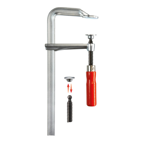 Bessey Ganzstahl-Schraubzwinge GZ 300/120