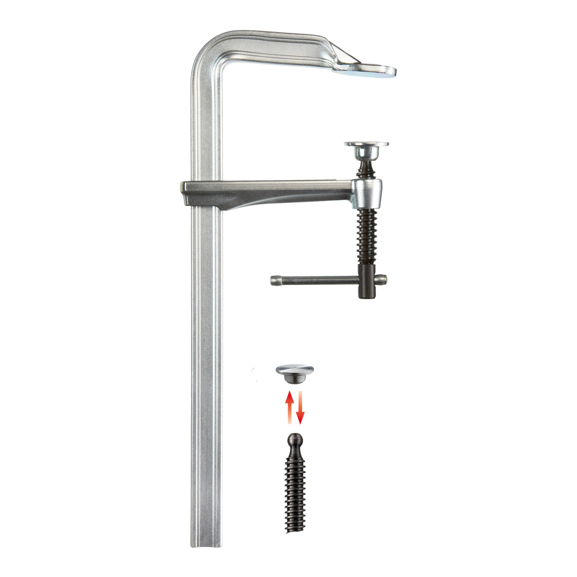 Bessey Ganzstahl-Schraubzwinge GZ-K 1250/120