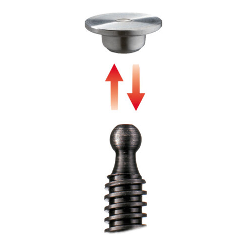 Bessey Ganzstahl-Schraubzwinge GZ mit Knebelgriff