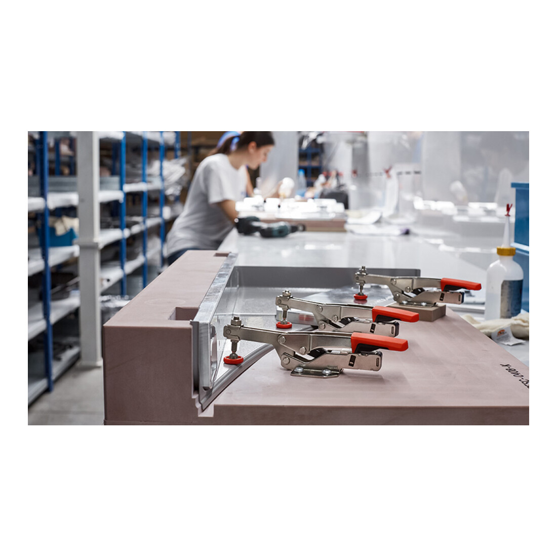 Bessey horizontale klem met open arm STC-HH
